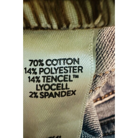 J. Jill Denim Boyfriend Straight Leg Ankle Jeans Women's Size 12 Regular - Picture 7 of 11